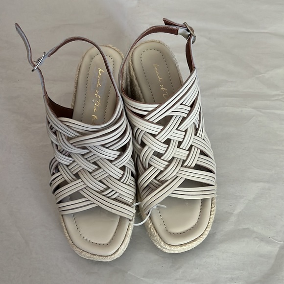 Band Of The Free Ursa Strappy Platform Wedge Sandal - Picture 6 of 9